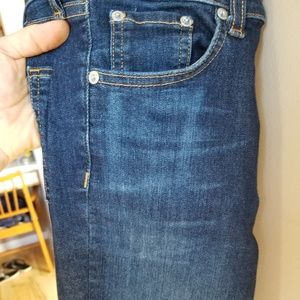 Rag & bone 10 in high waist skinny mad river jeans